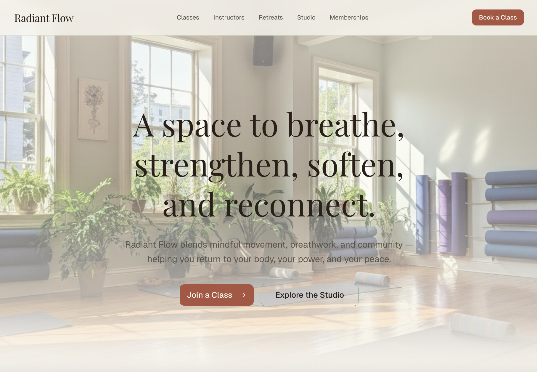 Radiant Flow Yoga Studio preview